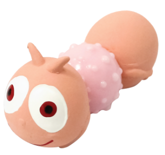 Игрушка для собак из латекса &quot;Гусеничка&quot;, 92мм, серия MINI DOGS