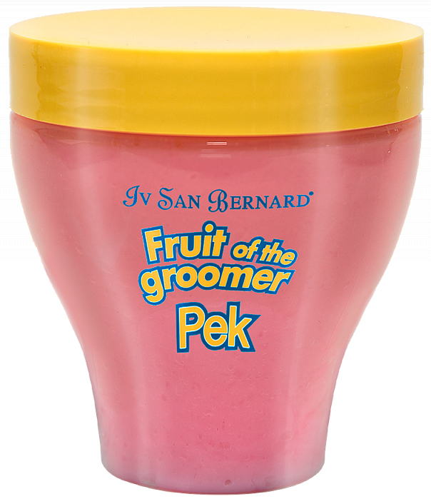 Iv San Bernard, линия FRUIT OF THE GROOMER, восстанавливающая маска для короткой шерсти с протеинами шелка Черная вишня, 250 мл