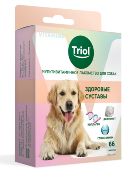 Мультивитаминное лакомство для собак &quot;Здоровые суставы&quot;, 33г, Triol