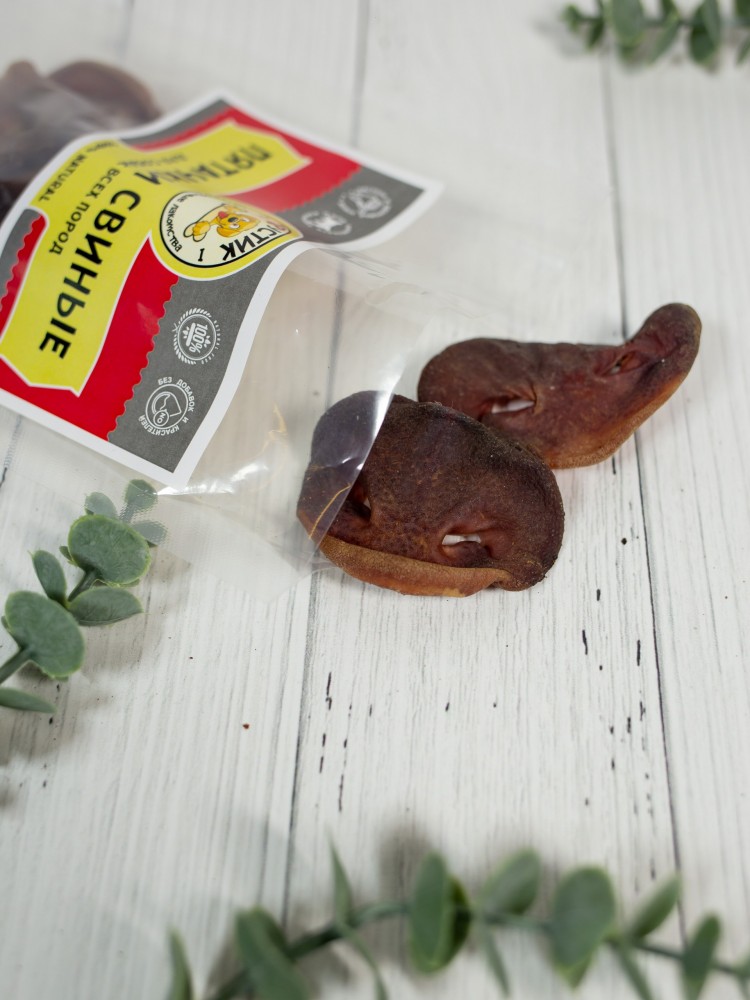 Лакомства Хрустик. Пятачки свиные 75 г