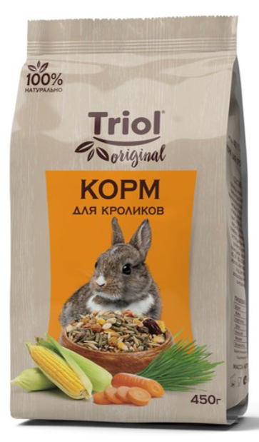 Корм Триол для кроликов, 450г, Original