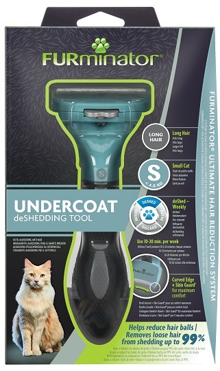 Расческа для кошек Furminator маленьких длинношерстных пород S