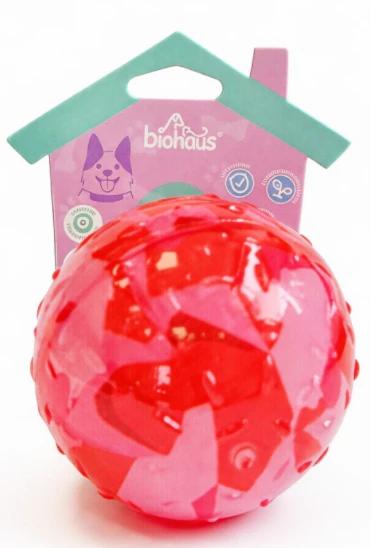 Игрушка жевательная Биохаус д/собак «Мячик», микс 90г/d=9см