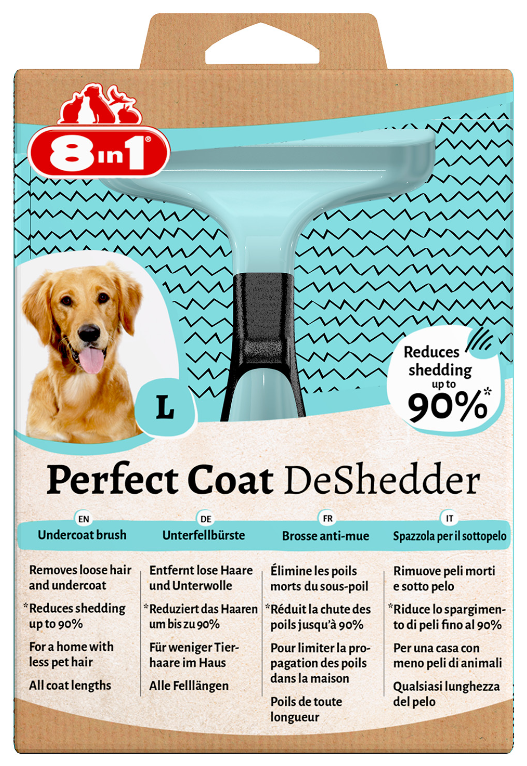 Дешеддер для собак 8in1 DeShedder Perfect Coat L