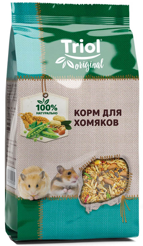 Корм Triol Original для хомяков, 450 г