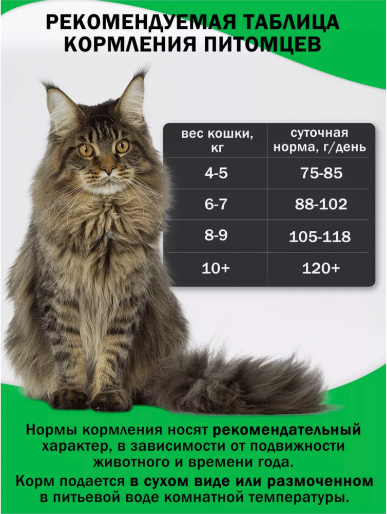 Корм Зооринг МАКС ИНДЕЙКА с глюкозамином и хондроитином для кошек